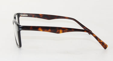 Men Calypso Eyeglasses: Fizzy - Black & Tortoiseshell - SpecSMART Eye Clinic (Side View)